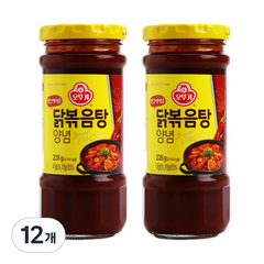 오뚜기 얼큰한 닭볶음탕양념, 235g, 12개