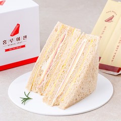 홍루이젠 호밀빵 햄 치즈 샌드위치, 296g, 1개