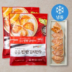 곰곰 진한 김치 만두 (냉동), 420g, 2개입
