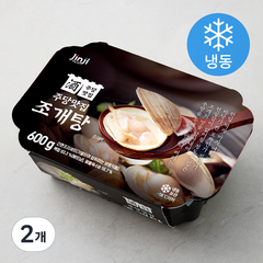 진지 주당맛집 조개탕 (냉동), 600g, 2개