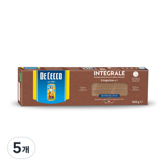 데체코 통밀 링귀니 스파게티면, 500g, 5개