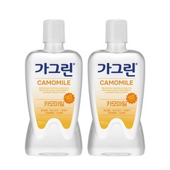 가그린 카모마일 구강청결제, 750ml, 2개