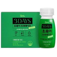 GRN 초록이 쓰리데이즈 다이어트 시즌2, 3개, 100ml