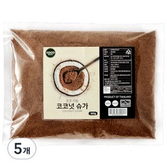 코코리듬 코코넛슈가, 500g, 5개