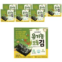 아이배냇 유기농 보들김 2g, 김맛, 80개