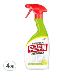 무균무때 곰팡이용 세정제, 500ml, 4개