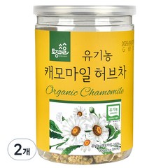 토종마을 유기농 캐모마일 허브차 30p, 30g, 2개