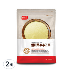 오큐비 알파옥수수 가루, 1kg, 2개