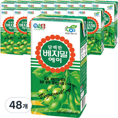 담백한 베지밀 두유 에이, 190ml, 48개