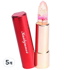 칼리즈메이 투명 꽃 립스틱 3.4g, 바비돌 파우더, 5개