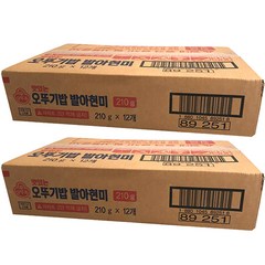 맛있는 오뚜기밥 발아현미, 210g, 24개