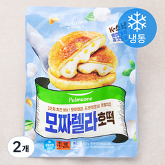 풀무원 모짜렐라 호떡 (냉동), 2개, 400g