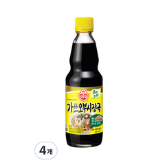 오뚜기 국수장국 가쓰오부시, 360ml, 4개