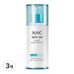 AHC 세이프온 라이트 선세럼 SPF50+ PA++++, 40ml, 3개