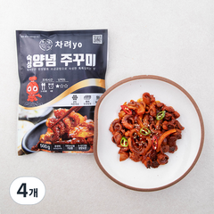 차려yo 숙성양념 주꾸미, 500g, 4개