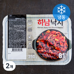 하남낙지 보통 매운맛 (냉동), 350g, 2개