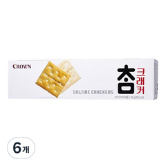 크라운 참크래커, 56g, 6개