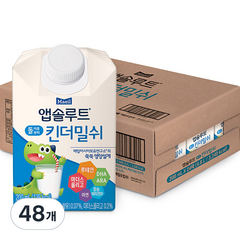 앱솔루트 킨더밀쉬 200ml, 우유맛, 48개
