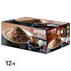 메밀소바, 211.7g, 12개