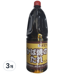 오타후쿠 카바야끼타래 소스, 2.2kg, 3개