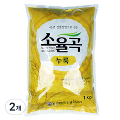 송학곡자 미국밀 누룩, 2개, 1kg