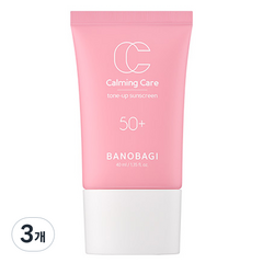 바노바기 카밍 케어 톤업 선스크린 SPF50+ PA++++, 40ml, 3개