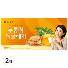 담터 누룽지 둥굴레차, 1.5g, 2개