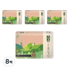 숲 밴드형 기저귀 유아용, 272매, 소형(S)