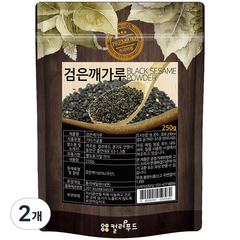 컬러푸드 국산 볶음 검은깨가루, 250g, 2개