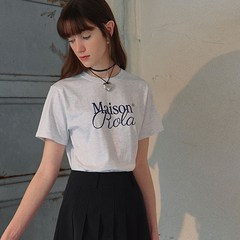 로라로라 여성용 MAISON DE ROLA HALF T SHIRTS