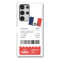 플랫노트 보딩패스 마그네틱 카드 도어 범퍼 휴대폰 케이스
