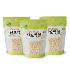 오가닉스토리 유기농 현미로 만든 단호박볼, 65g(1개입), 65g, 3개