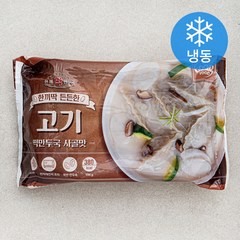 한끼딱 사골맛 떡만두국 고기 (냉동), 194g, 1팩