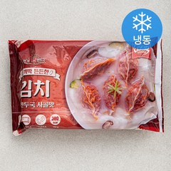 한끼딱 사골맛 떡만두국 김치 (냉동), 194g, 1팩