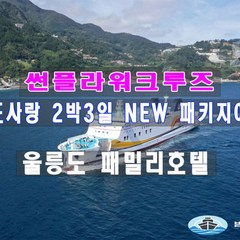 [울릉도여행] 2박3일 썬플라워크루즈 독도사랑 "NEW" 패키지여행