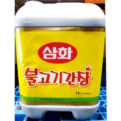 삼화 불고기 간장 13L, 1