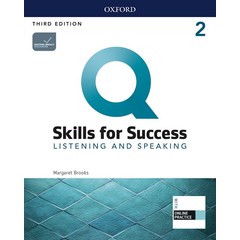 Q Skills for Success: Listening and Speaking 2 Student Book (with Online Practice), Oxford, Q Skills for Success: Listen.., Margaret Brooks(저),Oxford..