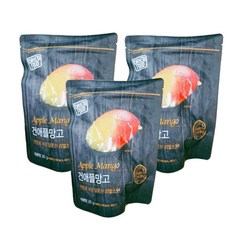 건애플망고 80g x 3팩 말린망고 건과일간식 건조과일 건과류 Dried Apple Mango, 80g x 3개