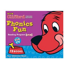 영어원서 Clifford Phonics Fun Pack 2 : 12 Books Box Set 클리포드, 없음