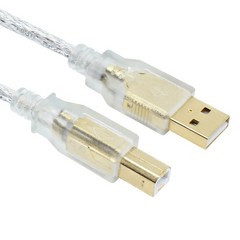 USB2.0 고급형 AB케이블 삼익 야마하 디지털피아노 키보드 건반 연결케이블 선, 1.5m, 1개