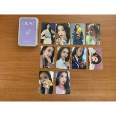 아이유 IU 라일락 LILAC 공식 포토카드 정품, 트위티인형