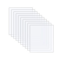 마벨인홈 투명 아크릴 페인팅 DIY 그림 메모 그리기판 10개, 15cm*20cm(10개)