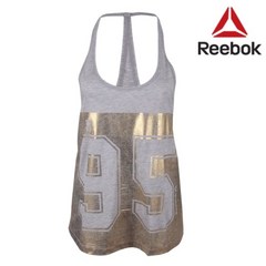 리복 여성 DANCE 탱크 탑 운동복 민소매 티셔츠-AA1275