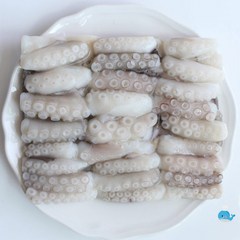 손질낙지 L사이즈 500g 태국산 간편하게 손질된 냉동 제일 큰 사이즈 절단 낙지, 4팩