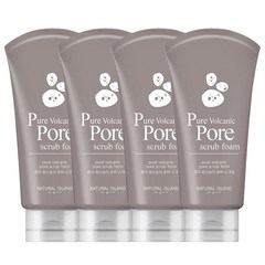 C2Y 퓨어 화산송이 모공 스크럽 폼클렌징 120ml mommysoup, 4개