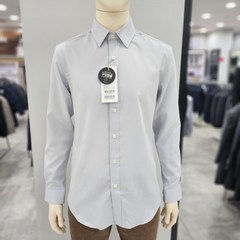 지오지아 구김없는 다크블루 스판 드레스셔츠 (ABC5WD1101)