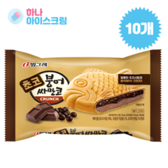 빙그레 붕어싸만코 초코, 150ml, 10개