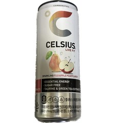 [셀시어스] 스파클링 애플페어 325ml 24개 1박스 10kcal 다이어트 에너지음료 제로슈가 타우린