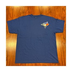 마제스틱 남성 토론토 블루제이스 블루 저지 셔츠 2XL XXL 야구 MLB