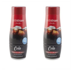 SodaStream 소다스트림 콜라 탄산수 시럽 440ml 2개 Cola Flavor Drink